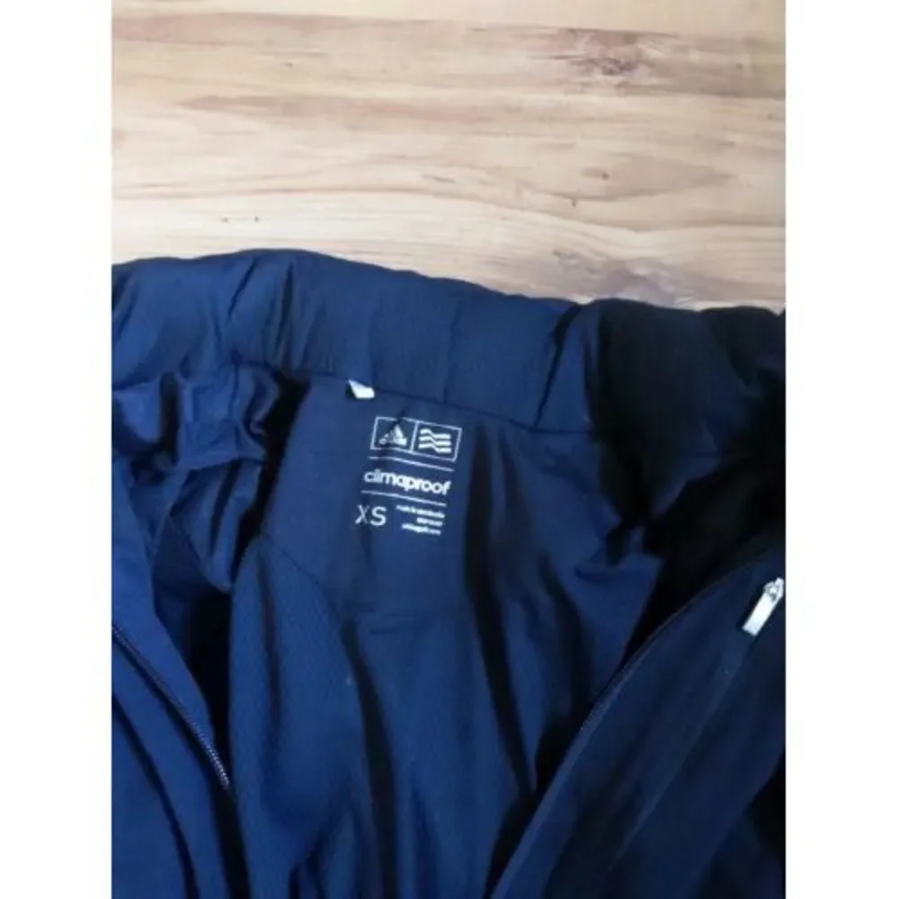 Adidas climaproof Womans‎ jacket RN#88387 XS black with hood